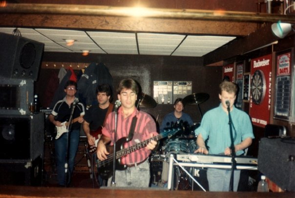 Glen-Greg-Tony-Mark-Kevin at Buzzy&#39;s in Lynn89
